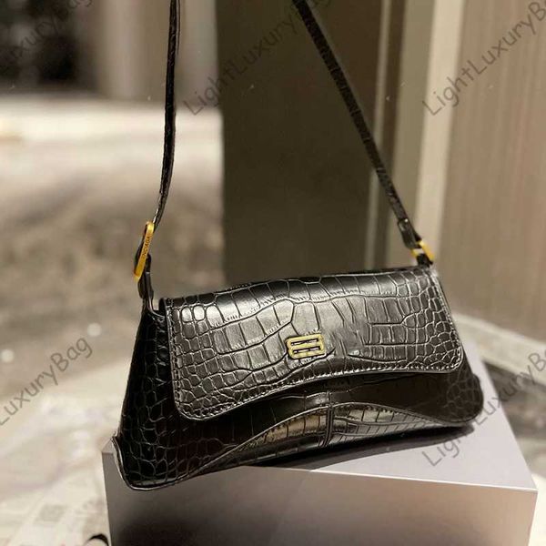 

shoulder bag designer real leather subaxillary wallets mirror quality crossbody for women classic famous brand shopping purses 220812