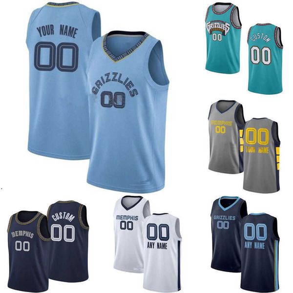 

basketball jersey memphis''grizzlies''custom men women youth 12 ja morant 24 dillon brooks 22 desmond bane 13 jaren jack, Black;red