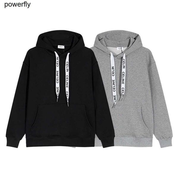 

men's hoodies sweatshirts designer autumn new hooded sweater hoodie men women lovers fashion streetwear hoodie, Black