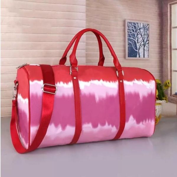 

designers keepall bandouliere fashion duffel bags men female travel bags leather handbags large capacity holdall carry luggage weekender bag