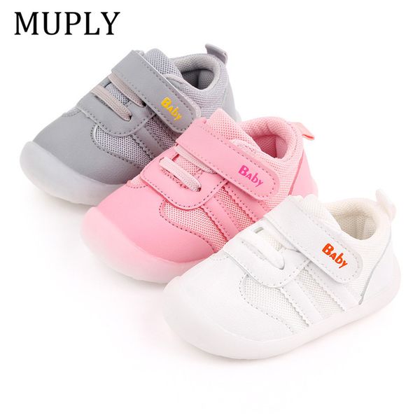 

sneakers baby shoes first walkers toddler walker girl kids soft rubber shoe booties antislip 221119, Black;red