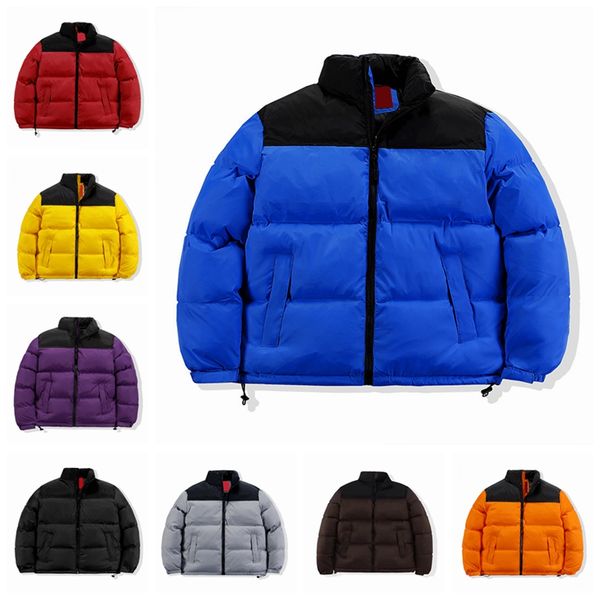 

mens designer down jacket north winter cotton womens puffer jackets parka coat face outdoor windbreakers couple thick warm coats, Black;brown