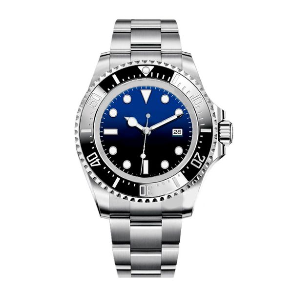 

fashion Marine men's watch 44mm Luxury designer Watches dark blue gradient dial sapphire mirror luminous waterproof automatic luxury watch 2813 movement Auto date