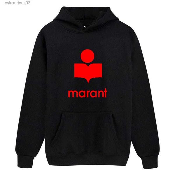 

hoodies red marant hooded fall winter clothes men/women sweatwear china simple things leisure sportwear, Black