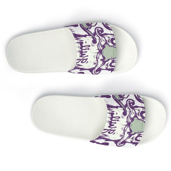 

custom shoes diy provide pictures to accept customization slippers sandals slide msnkcsa mens womens sport size 36-45