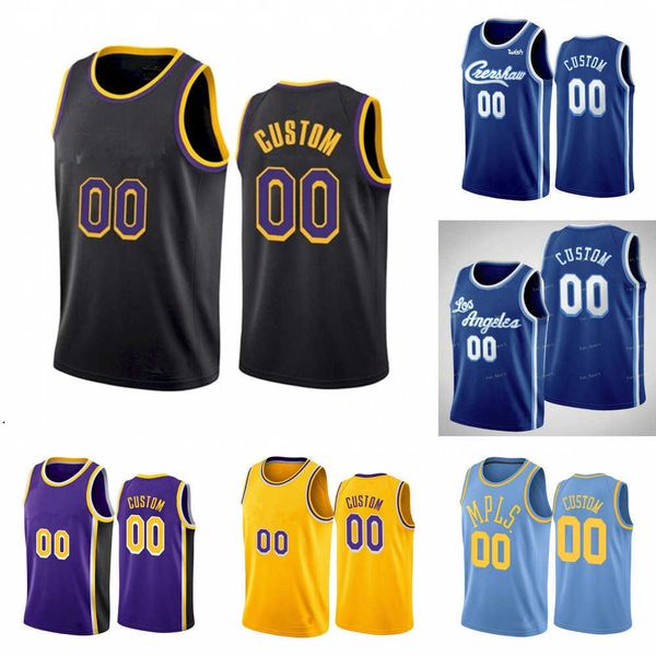 

basketball jerseys los angeles''lakers''custom men women youth lebron 6 james 0 russell westbrook anthony 3 davis 17 den, Black;red