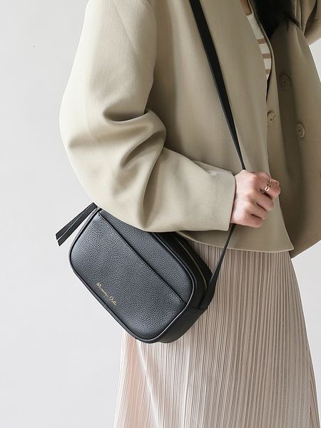 

evening bags mooqdaax genuine leather messenger shoulder camera small square wild solid simple casual ladies crossbody 221119