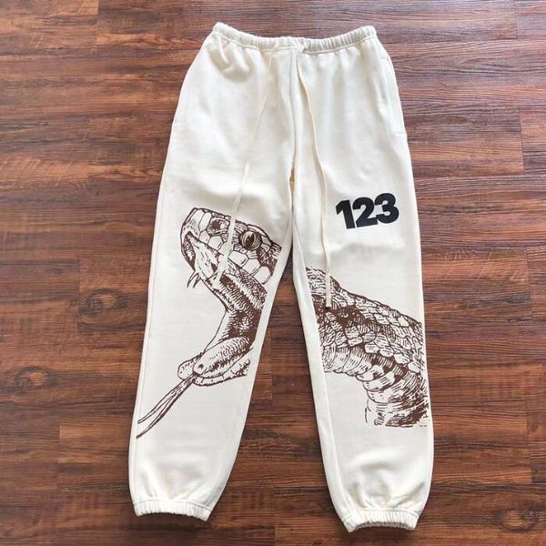 

print men's plus size pants apricot women's high street 1 2023ss, Black;brown