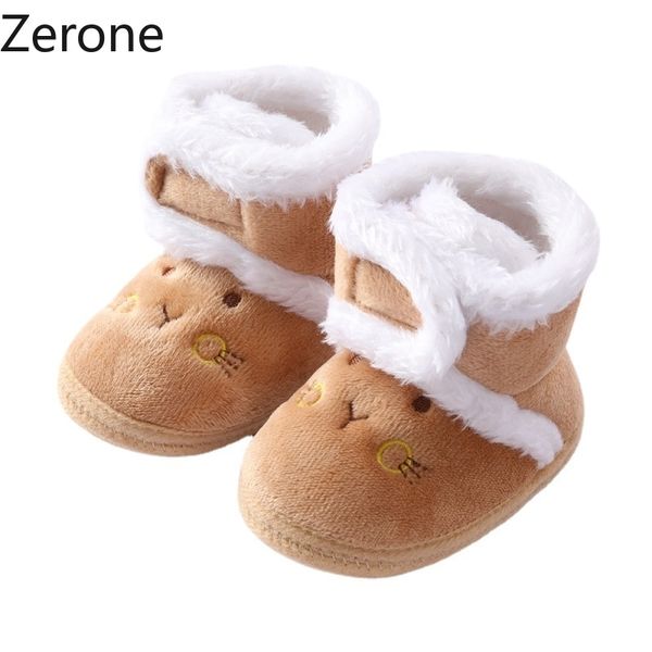 

sneakers winter warm born toddler boots baby girls boys shoes soft sole fur snow boots 018m first walker antislip born crib shoes 221119, Black;red