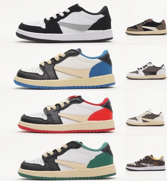 

running kid shoes kids shoes 1 jumpman 1s travis scotts basketball sneaker boys low 1s pour kid youth toddler shoe infants baby children des
