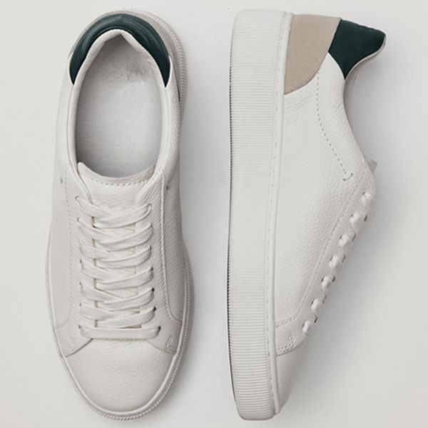 

dress shoes maxdutti woman summer england style patchwork color contrast genuine leather vulcanized women sneakers 221118, Black