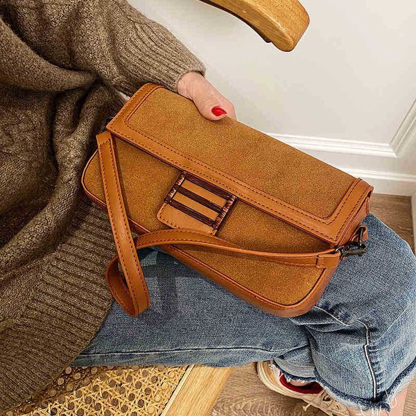 

autumn and winter frosted small bag women's new fashion versatile messenger red sling single shoulder armpit square handbags sale