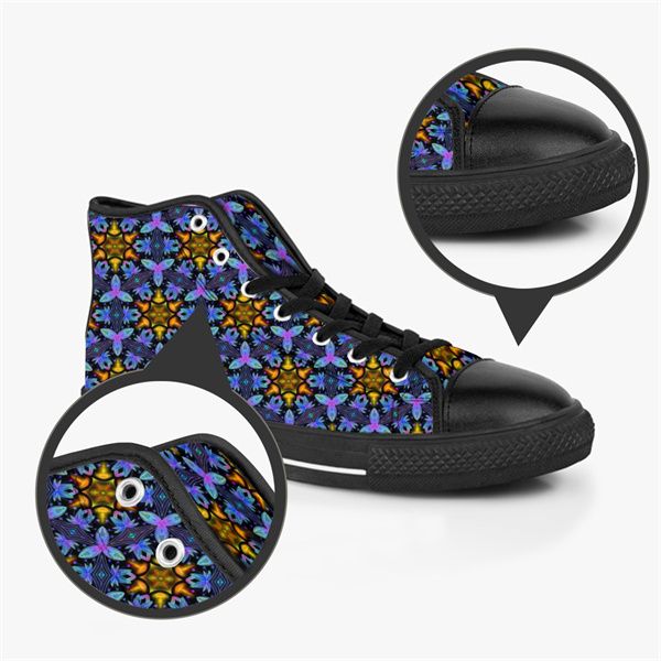 

shoescustom sneakers casual canvas men shoes women fashion black orange mid cut breathable casual outdoor sports walking jogging color697114