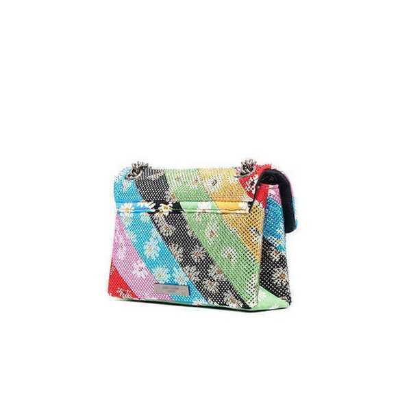 

kurt kurt gei geig crystal decoration chain shoulder bag women's rainbow versatile messenger bag 220617 rttw