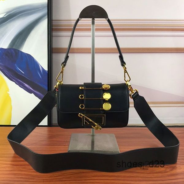 

bag evening bags flap baguette women crossbody shoulder bags metal pin long handle genuine leather detachable strap handbag bwv