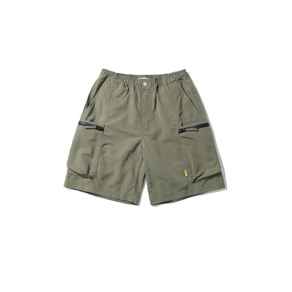 

men's plus size shorts summer multi pocket knee length short joggers fashion