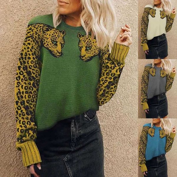 

women's knits tees sweater woman sweaters tiger autumn mujer suteres pull femme jersey mujer o-neck winter clothes pullovers streetwear, White