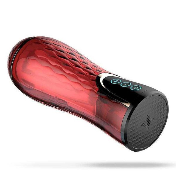 

toy massager xuan'ai crystal aircraft cup fully automatic retractable intelligent induction vocal male inverted masturbator supplies