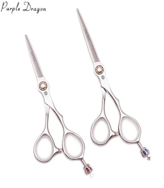 

hairdressing scissors 55quot 6quot 440c purple dragon cutting shears regular scissors barber shop professional hair scissors 8149549