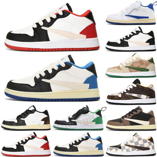 

jumpman 1s basketball shoes for kids womens 1 lows patent bred highs hyper university blue taxi dark mocha trainers sports sneakers runners