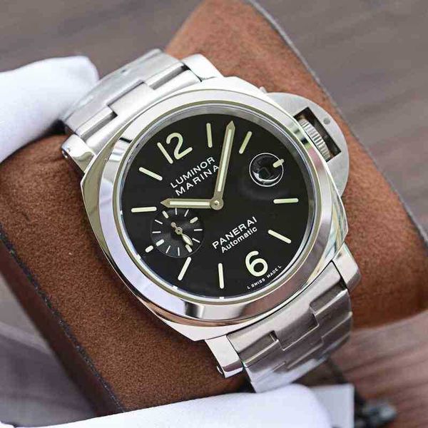 

superclone vs luxury mechanical movement watch panera automatic sapphire mirror 45mm 13mm 904 steel swiss designers es wrist zwjh, Slivery;brown