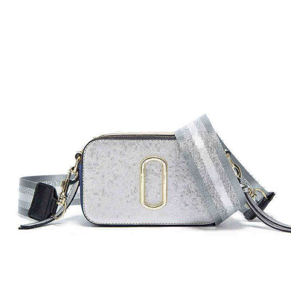 

shoulder bags marc handbags designer bags women simple wide shoulder s matching small square j crossbody camera bags 220519 1106