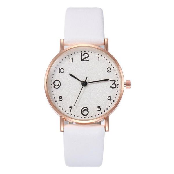 

hbp womens watches luxury quartz movement watch leather strap ladies wristwatches birthday gifts for girls montres de luxe, Slivery;brown