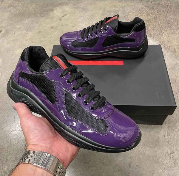 

famous design men's americas cup sports shoes mesh breathable sport linea rossa running shoes sole technology fabric lightweight coach