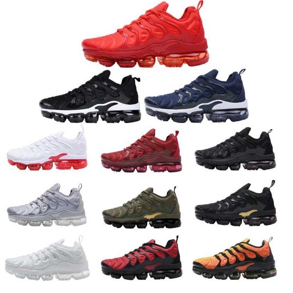 

designer nk tn plus running shoes men women tennis ball university blue triple black white silver wine red tns mens trainers outdoor sports