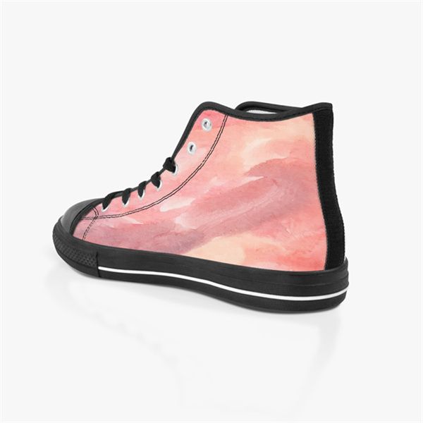 

men stitch shoes custom sneakers canvas women fashion black white mid cut breathable outdoor walking jogging color7