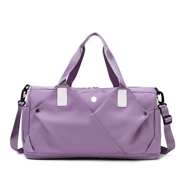 

lu-366 outdoor bags storage handbags travel beach duffel shoulder bags large capacity waterproof fitness yoga exercise