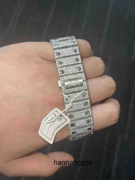 

wristwatch selling cash in hip hop watch brand custom dign men ladi luxury hand set iced out divamond moissanit watch qmh5, Slivery;brown