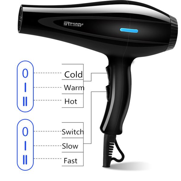

hair dryers professional dressing equipment electric cold air negative ion salon with diffuser strong wind 52d 221119