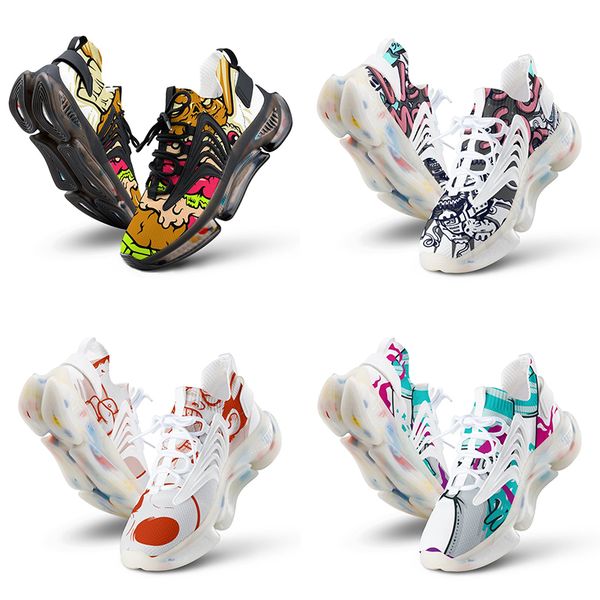

2023 diy custom shoes classic shoes accept customization uv printing au breathable men women soft sports running sneaker