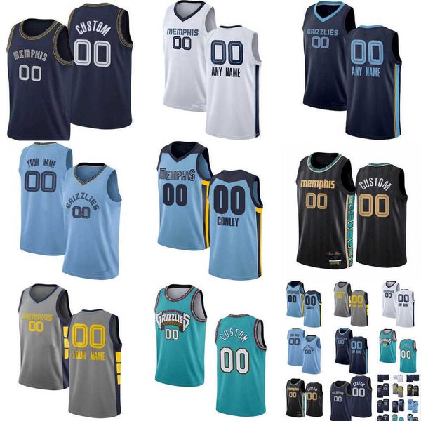 

75th custom jersey memphis''grizzlies''men women youth 35 killian tillie 8 ziaire williams 10 mike bibby 2 xavier tillma, Black;red
