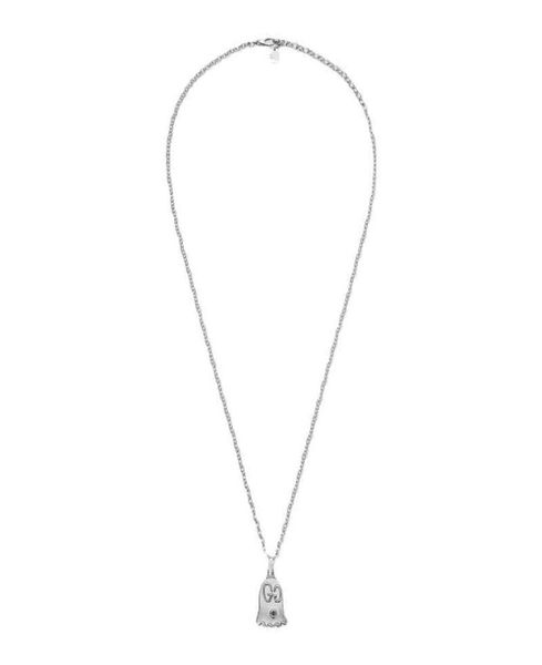 

iter women ghost necklace men039s and women039s s925 silver alphabet it pendant4766188