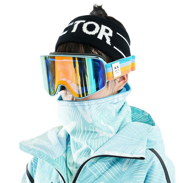 

vector cyk-450 ski goggles protective gear winter snow sports goggles with anti-fog uv protection for men women