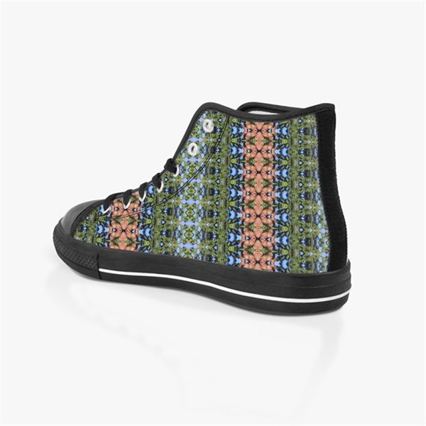 

men stitch shoes custom sneakers canvas women fashion black white mid cut breathable walking jogging color43