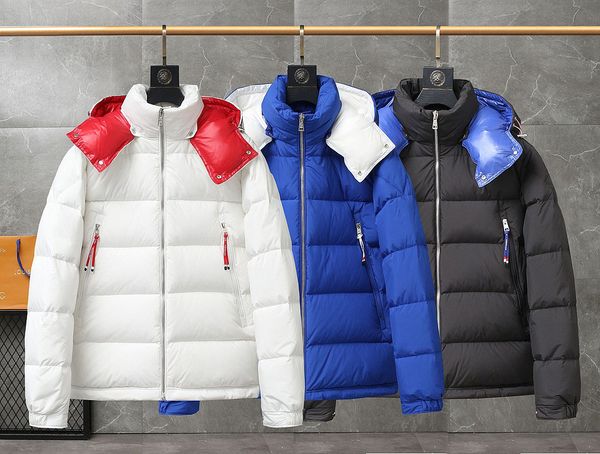 

2022s men's outerwear coats parkas autumn and winter women monclair down jacket new fashion style, Black