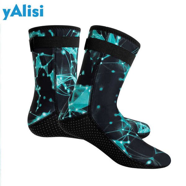 

3mm neoprene diving socks good warmth suitable for surfing and anti-skid