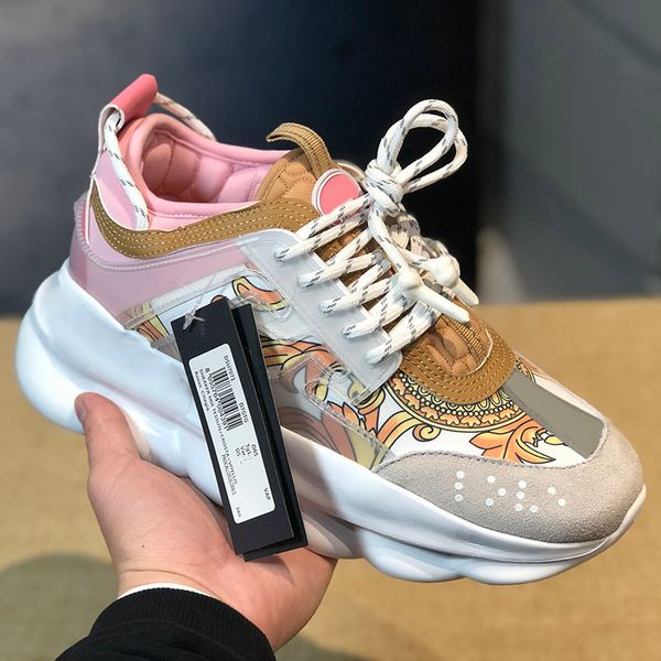 

fashion casual running shoes designers women sneakers mens white greek key platform men woman chainz dress footwe chain reaction, Black