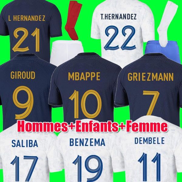 

maillots de football 2022 world cup soccer jerseys french benzema football shirts mbappe griezmann hernandez dembele maillot foot kit shirt, Black;yellow