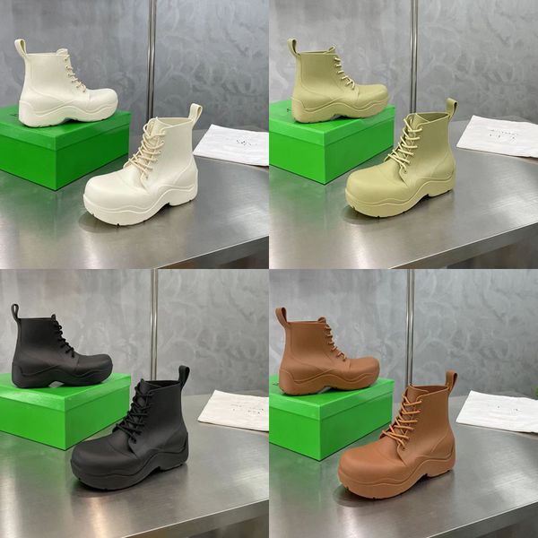 

2022 designer solid color bind rain boots women fashion eco-friendly rubber material wave bottom line boots portable wearproof high-heeled p, Black