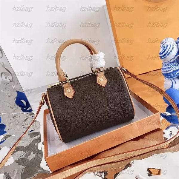 

10a speedy nano designer bag shoulder bags crossbody purses tote bag women large 30cm genuine leather luxurys dhgate handbags woman small ba