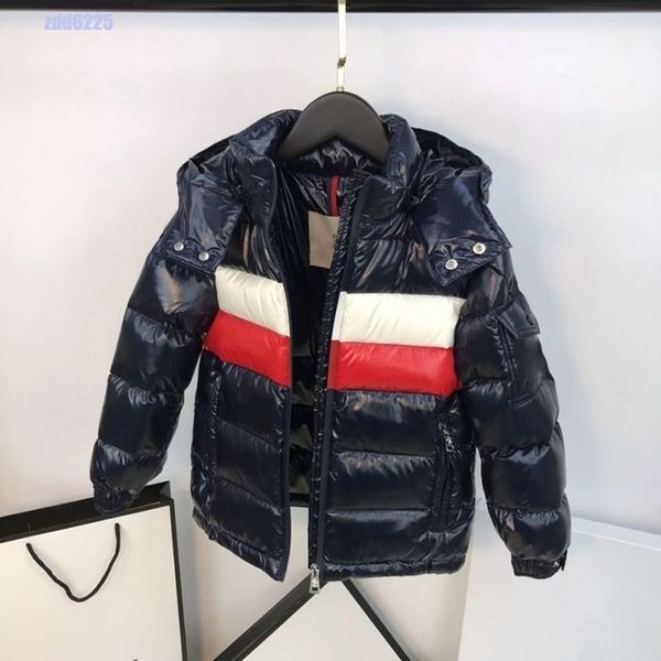 

puffer jacket down cotton parkas designer coat kids women zipper patchwork embroideried letters pockets winter streetwear outdoor bodywarmer, Blue;gray
