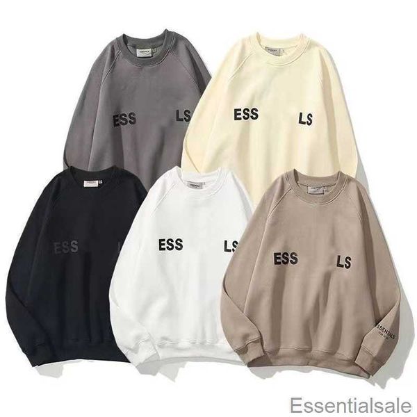 

2023 men designer ess hoodie warm hooded hoodies women sweater suit mens womens fashion streetwear pullover sweatshirts loose lovers clothi, Black