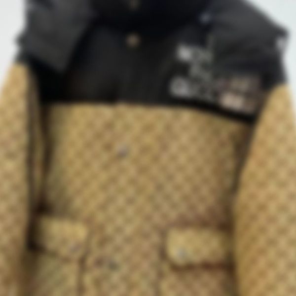 

designer star puffer 4xl down cotton jackets winter men's jacket parka coat fashion outdoor windbreaker couple coats for men, Black