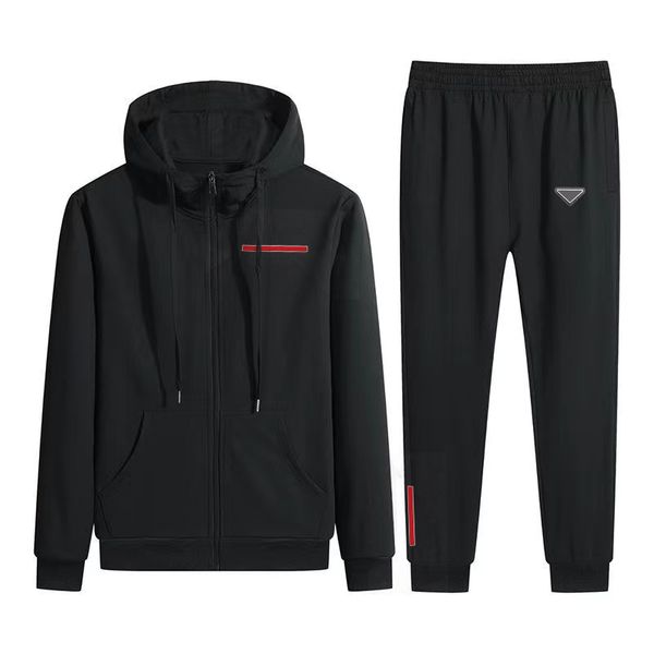 

men's tracksuits set tracksuits designer mens ladies tracksuit suit hoodie or pants sweatshirts suits zippers letters printed autumn wi, Gray