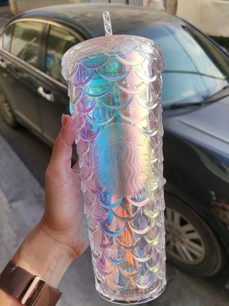 

year starbucks cup bling chrome gold berry sangria studded tumbler cold cup 24oz venti grande keychain