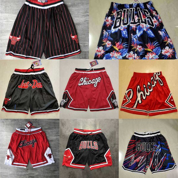 

basketball shorts''nba''chicago''bulls''men throwback pocket, Black